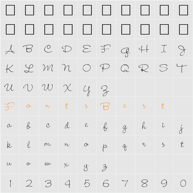 Dagobert Character Map