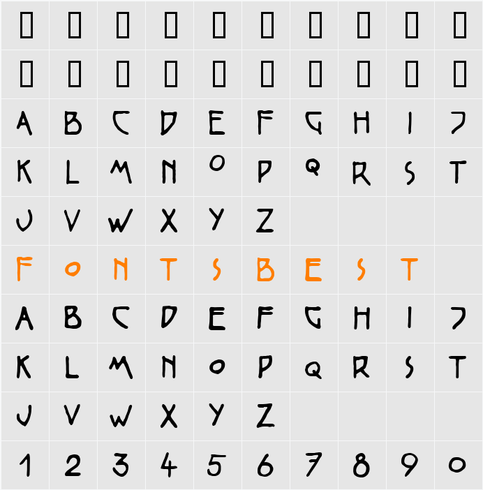 JI-Likest Character Map
