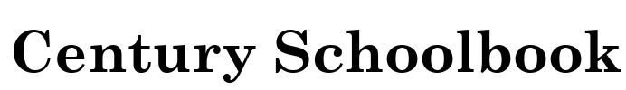 Century Schoolbook