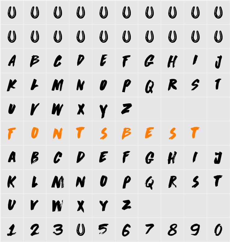DK Dirrrty Character Map