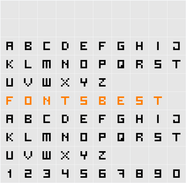 Bit3 Character Map
