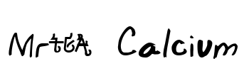 Mr. Calcium