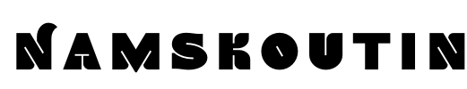 NamskoutIn Font Image