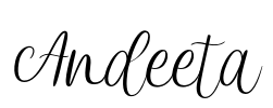 Andeeta Font Image