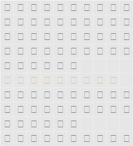 NatVignetteOne Character Map