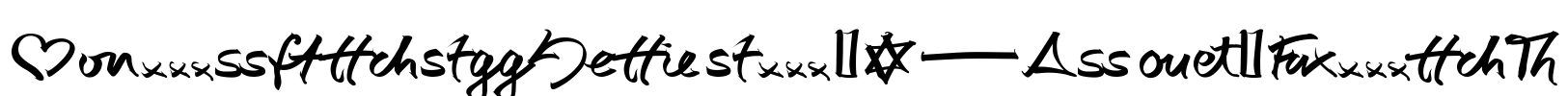 AutographScriptEF-BoldExtras Font Image