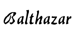 Balthazar Font Image