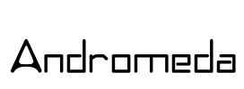 Andromeda Font Image