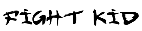 Fight Kid Font Image