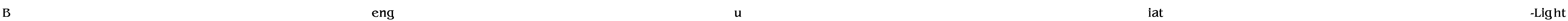Benguiat-Light Font Image