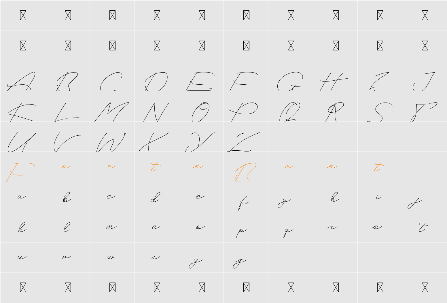 Boelan Sabit Demo Character Map