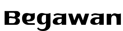 Begawan Font Image