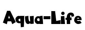 Aqua-Life Font Image