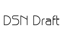 DSN Draft Font Image