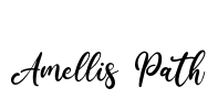 Amellis Path Font Image