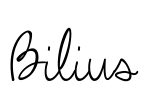 Bilius Font Image