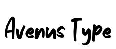 Avenus Type Font Image