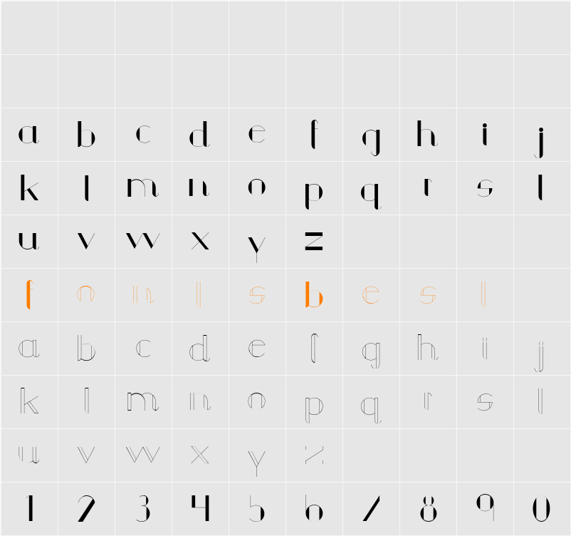 Chula Character Map