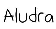 Aludra Font Image