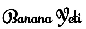 Banana Yeti Font Image