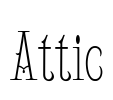 Attic Font Image