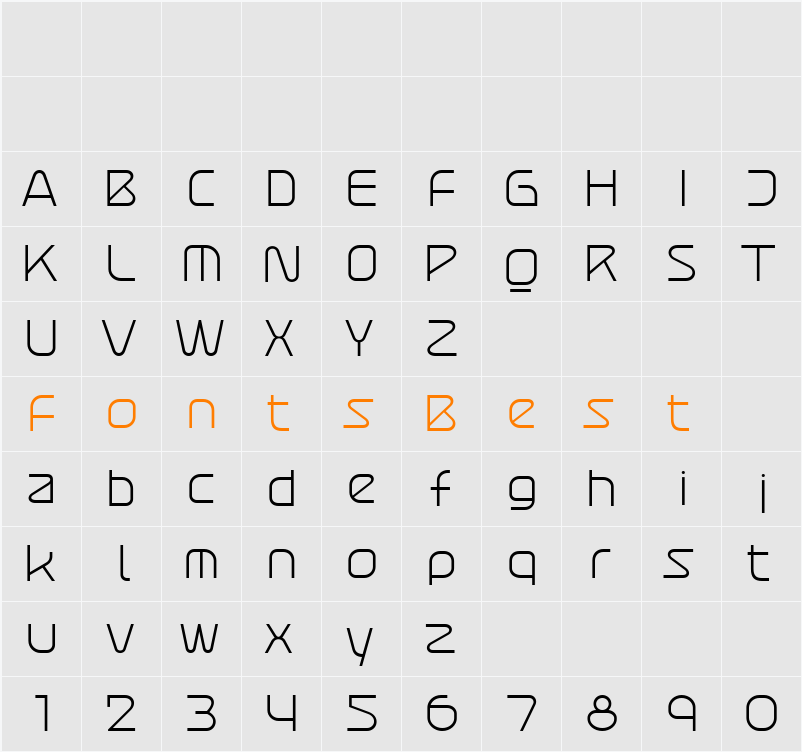 Atures 300 PERSONAL USE ONLY Character Map