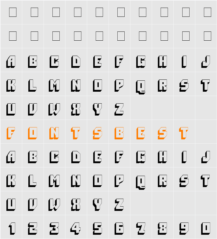 Native Character Map