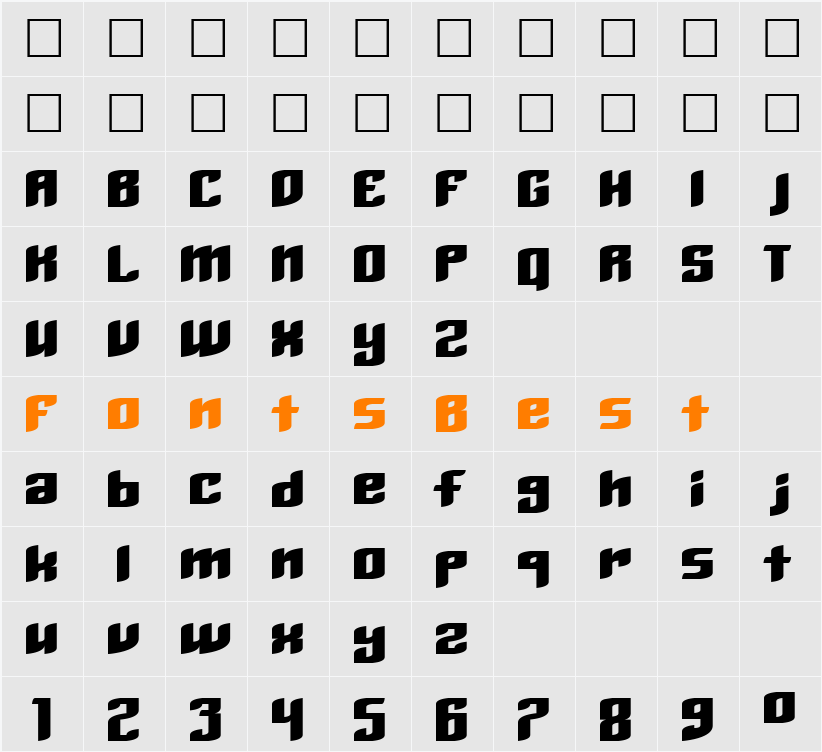 Moonpebble KG Character Map