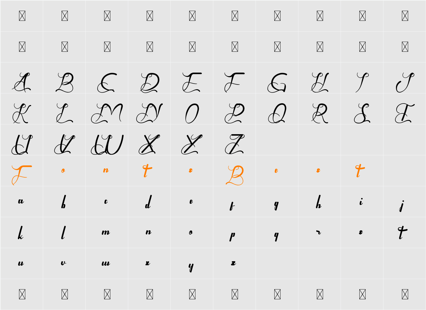 Arrival Demo Character Map