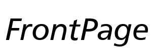FrontPage