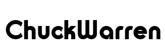 ChuckWarren Font Image