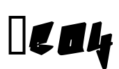 Bboy Font Image