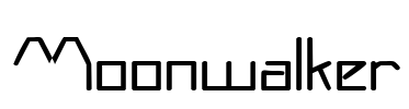 Moonwalker Font Image