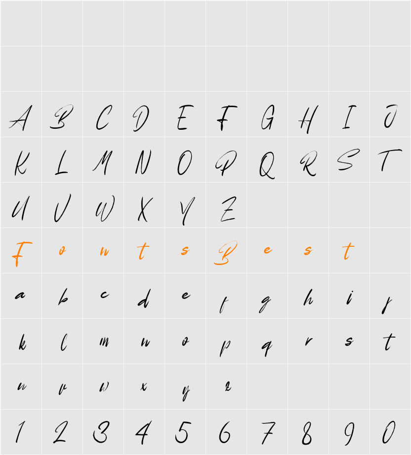 Bewise Character Map