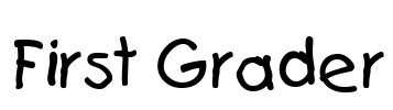 First Grader