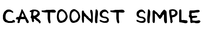 Cartoonist Simple