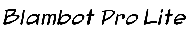 Blambot Pro Lite