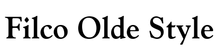 Filco Olde Style Font Image