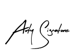 Arty Signature Font Image