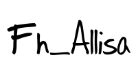 Fh_Allisa Font Image