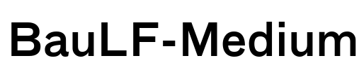 BauLF-Medium Font Image