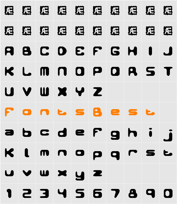 Conduit 2 BRK Character Map