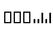 Bar 2 Font Image