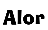 Alor Font Image