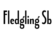 Fledgling Sb Font Image