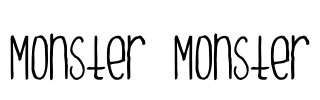 Monster Monster