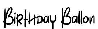 Birthday Ballon