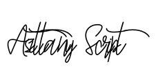 Asittany Script Font Image