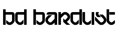 BD Bardust Font Image