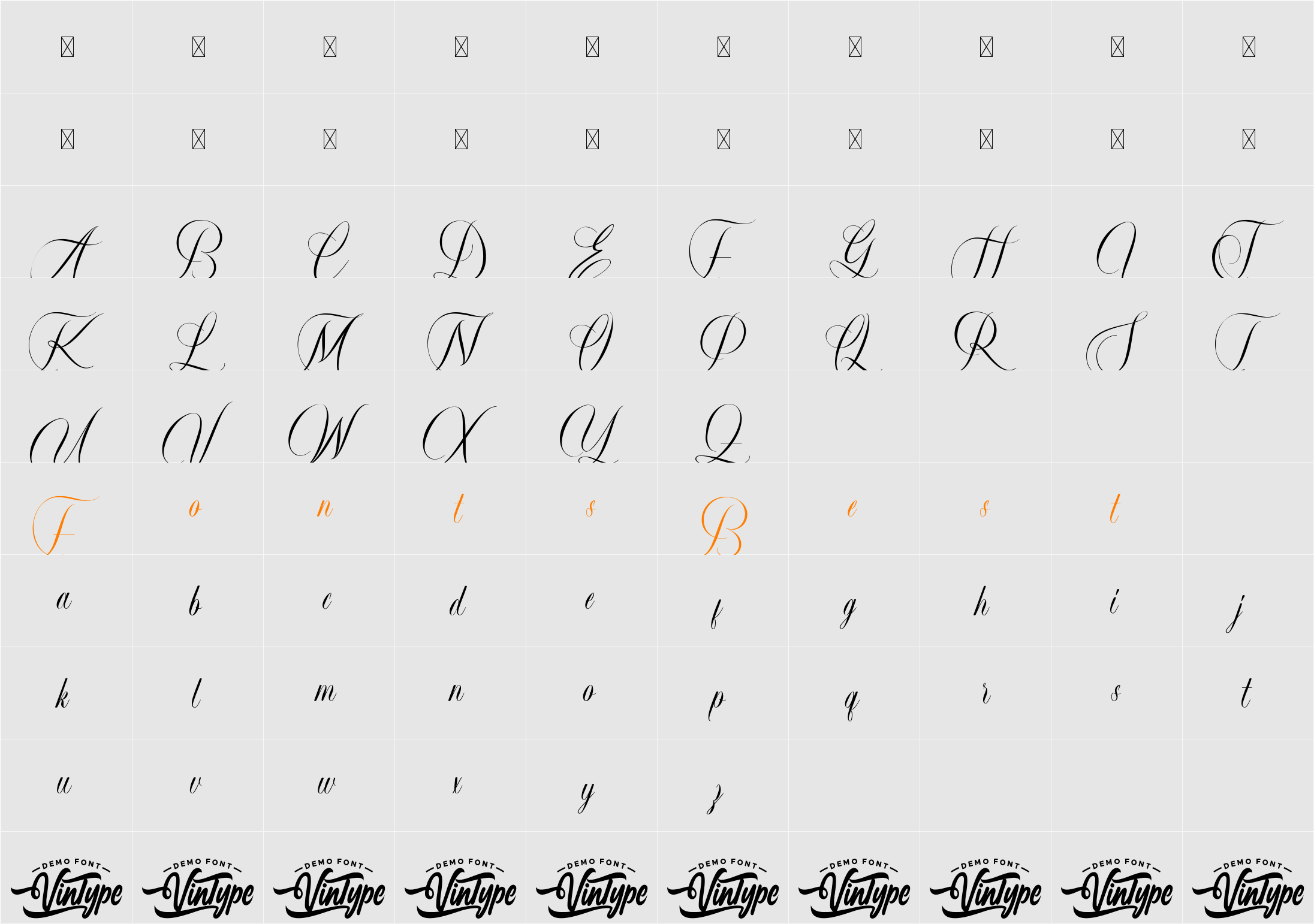 Beauty Parade Demo Character Map